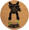 4 Cats & Dogs: Round Core Refill for 24 x 24" Convertible Entrance Mat, Muttarita